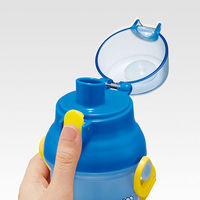 スケーター 抗菌 食洗機対応 直飲みプラワンタッチボトル 【星のカービィ ボン・ヴォヤージュ】 660504-PSB5SANAG 1個