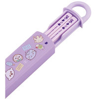 スケーター ABS2AMAG 抗菌 食洗機対応スライド箸&箸箱セット 【ポケピース 24】 665059-ABS2AMAG 1個