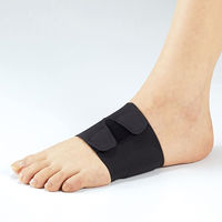 三進興産 ソルボ フットサポーター ブラック 1足入 M dp00091 1個（直送品）