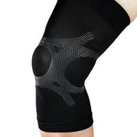 TOSCOM シリコンサポーター HOLZAC 膝専用 ブラック L dp00143 1個（直送品）