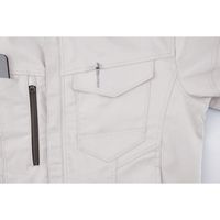 ジーベック エコTCストレッチブルゾン グレー SS 1760ー20ーSS 1760 1着（直送品）