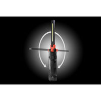 ジェントス ガンツ 2軸可動式ワークライト充電池交換式 GZ-X233 1台