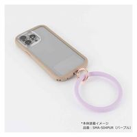 ナカバヤシ スマートフォンリングストラップ ホワイト SMA-S04W 1個