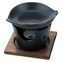 ヤマコー 遠赤陶板木の葉鍋 21427 1個（直送品）