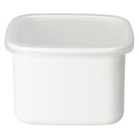 野田琺瑯 スクウェアMシール蓋付 65301 1セット(3個)