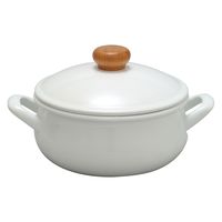 野田琺瑯 POCHKAキャセロール20cm 65331 1セット(3個)