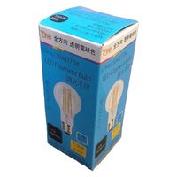 東京メタル工業 LEDフィラメント ミニクリプトン クリアタイプ LDF6LC50WE17TM 1個