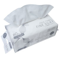使いきりフェイシェルタオル ファインシルキー 厚手 80枚入 #6926 1袋(80枚入)