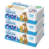 トイレットペーパー ソフィアタッチエコ 100組（3箱入）シートタイプ トイレットペーパー（ペット用）1セット（1パック（3箱入）×16）マスコー製紙