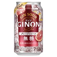 チューハイ アサヒ GINON グレープフルーツ 350ml 1セット（6本）