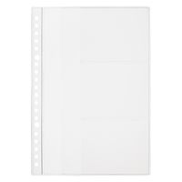 無印良品 リフィルノート リフィル カードポケット A5　20穴 カード3枚 1セット（1袋（1枚入）×2） 良品計画