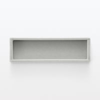 無印良品 ベロア内箱仕切 メガネ・小物ケース用 約幅5×奥行16.5×高さ2cm 良品計画