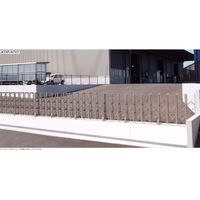 四国化成建材 ATXF14型 2285W H1400 片開き ステンレスフラットレール ATXF14-S2285WBK 1個（直送品）