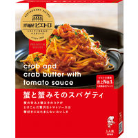ピエトロ 洋麺屋ピエトロ 蟹と蟹みそのスパゲティ 110g 1セット（1個×2）パスタソース