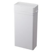 Like-it（ライクイット） フタ付きゴミ箱 シールズ 25L ホワイト 密閉ダストボックス 日本製 1個 スリム キッチン