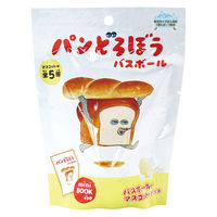 入浴剤 パンどろぼう バスボール パンの香り ミニブック付き 子供 分包 60g 1回分 1セット（1個×24）ノルコーポレーション