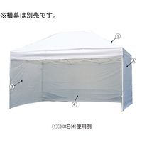 アズワン ワンタッチイベントテント 本体 6×3m 67-3074-71 1セット（直送品）