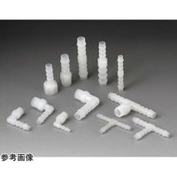 アズワン TEFEN PVDFタケノコ継手 異径ユニオンエルボ 6mm×8mm 67-3080-60 1個（直送品）