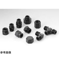 アズワン TEFEN PP ネジ継手 エルボ R1/8 67-3082-77 1個（直送品）