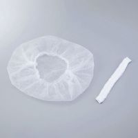 アズワン アズピュア折りたたみ式ディスポヘアキャップ フリー 100枚×10袋入 YA-201 1箱(1000枚) 1-3906-81（直送品）