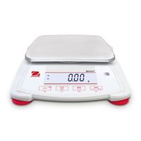 オーハウス ポータブル電子天秤 170×140mm 2200g 校正証明書付 SPX2201JP 1個 1-9070-25-20（直送品）