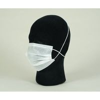 アズワン アズピュア2PLYマスク 頭掛けタイプ 2000枚入 4-3552-01 1箱(2000枚)（直送品）