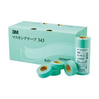 スリーエム ジャパン マスキングテープ 343 18mmX18m 7巻入り 18 1パック(7巻) 62-8773-52（直送品）