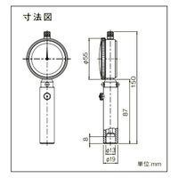 テクロック フローメータ 716 1台（直送品）