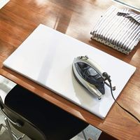 山崎実業 アイロン台 平型アイロン台 ホワイト 約60X36X2cm タワー YJ1227 1セット(2台)