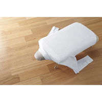 軽量人体型アイロン台 フック付き ネコプレス グレー 約69X37X20cm クローゼットにかけて収納 スチールメッシュ構造 YJ2643