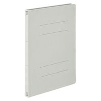 アスクル フラットファイル エコノミータイプ（コクヨ製造） A4タテ グレー 1袋（10冊入） オリジナル（わけあり品）