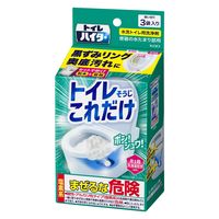 トイレハイター トイレそうじこれだけ 1セット（1箱（3袋入）×3） トイレ用洗剤 花王