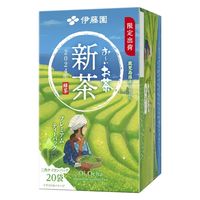 伊藤園 2024年 お～いお茶 新茶 プレミアムティーバッグ 1セット（1袋（20バッグ入）×3）