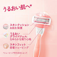 ヴィーナス カミソリ 剃刀 女性用 ホワイトティーの香り うるおい肌へ 替刃 3個入 コンフォートグライド P＆Gプレミアムビューティ