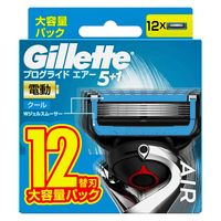 ジレット（Gillette） プログライド エアー 電動タイプ 髭剃り カミソリ 男性 替刃12個入 1セット（1個×3） P＆G