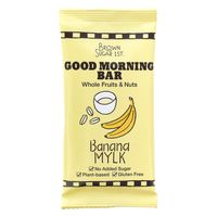 GOOD MORNING BARバナナミルク 35g 1セット（1個×12） ブラウンシュガー1ST
