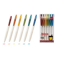 パイロット ゲルインクボールペン ジュース 0.5mm クラシックカラー6色 LJU-15-6CC 1セット（1個×10）