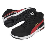 プーマ PUMAセーフティスニーカー AIRTWIST 2.0 BLACK MID 63.210.0 25.5cm 1足（直送品）
