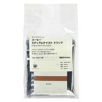 無印良品 オリジナルブレンドコーヒー ミディアムテイスト ドリップ 70g（10g×7バッグ） 1セット（1袋×12） 良品計画
