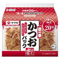 ヤマキ お徳用 徳一番 かつおパック 2g×20袋入 1セット（1個×3）かつお節