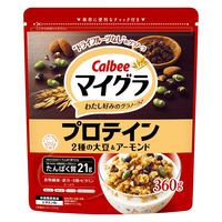 マイグラ プロテイン 360g 1セット（2袋） カルビー グラノーラ