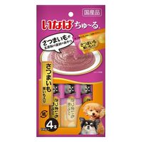 いなば ちゅ～る さつまいも 紫いも入り 国産（14g×4本）1セット（1袋×2）ちゅーる 犬用 おやつ