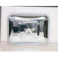 信栄物産 ガラス鏡タイプ(ステンレスミラー) SSG-35B 1個（直送品）