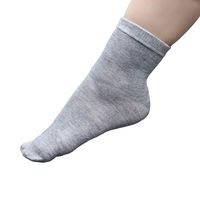 三和 タビソックス踵付き(グレー) 紙帯巻き SU-12-VNK 1箱(600足入)（直送品）