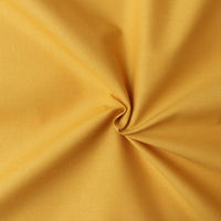 NBK エイティスクエア 無地 生地 綿100% シャーティング サフラン 黄色系 巾約108cm×3m切売カット KD4630-305-3（直送品）