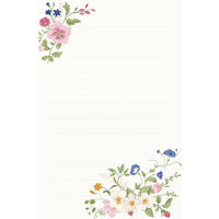 フロンティア はがき箋 フラワーガーランド 2柄×5枚 HGS-430 1セット(1冊×10)