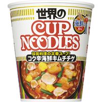日清食品 世界のカップヌードル コク辛海鮮キムチチゲ 1セット（12個）
