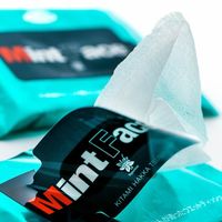 ミントフェイスシート 20枚 北見ハッカ通商