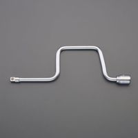 エスコ 1/2”DR スピーダーハンドル EA618RB-14 1セット(2本)（直送品）