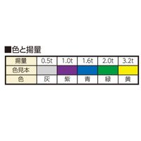 エスコ 43mmx1.5m/1.0ton ベルトスリング(ナイロン・ソフト) EA981RB-1.5A 1セット(2本)（直送品）